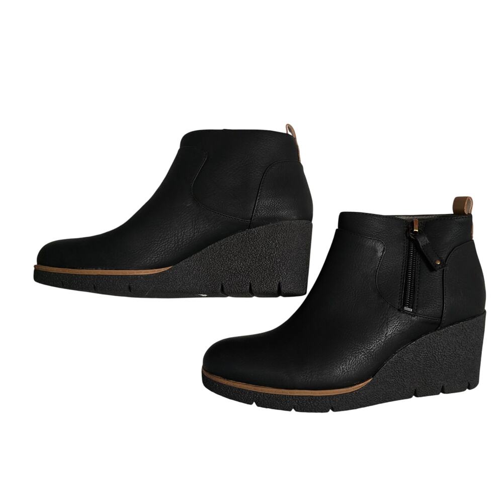 Dr. Scholl's Women's Bianca Wedge Booties Size 6.5 - Picture 4 of 4